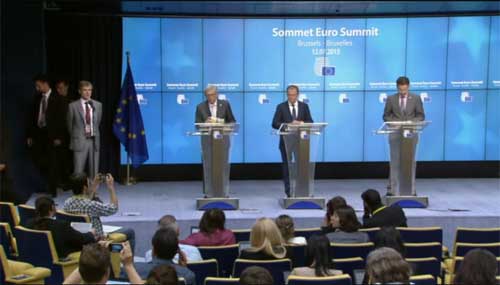 Screenshot Pressekonferenz  Foto:  ©  Europäische Union