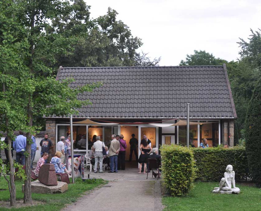 Galerie "Torfhaus" im Westfalenpark Dortmund  Foto: (c) Linde Arndt