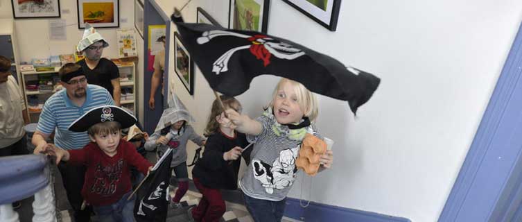Piraten entern die Bücherei Foto: (c) Linde Arndt