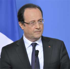 François Hollande, Staatspräsident der Französischen Republik, Foto: (c) Linde Arndt