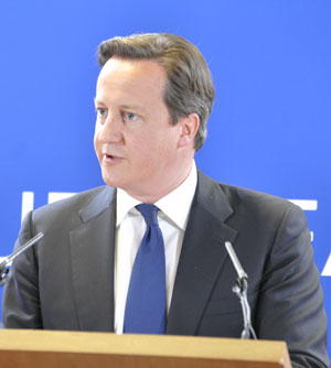 David Cameron Prime Minister Foto: (c) Linde Arndt